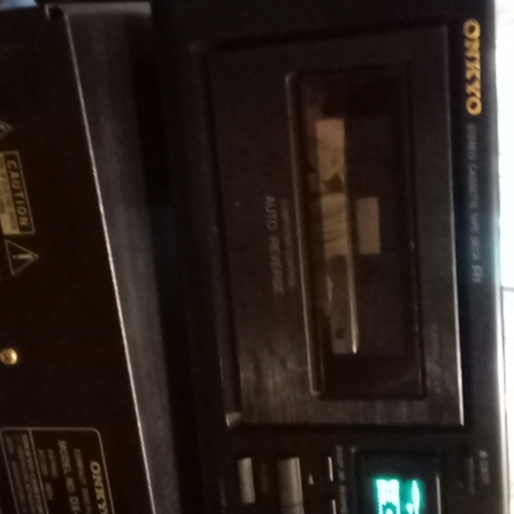 Onkyo stereo cassette tape deck - Picture 2 of 5